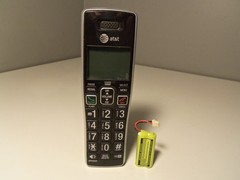 AT&T CL82463 Dect 6.0 Handset Phone w/ Battery