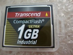 5 units lot 1GB Transcend Industrial Grade CF100I CompactFlash TS1GCF100I-P
