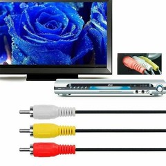 HDMI Male to 3 RCA AV Cable 1080P Video Audio Converter Adapter HDTV DVD TV