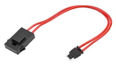 2pcs Car Modification ACC Fuse Box Micro Fuse Tap Power Socket Holder 16AWG USA