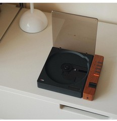 Syitren R300 Bluetooth CD Player Wood Desktop Stereo Remote AUX USB