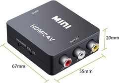 HDMI To RCA AV Adapter Converter Cable CVBS 3RCA 1080P Composite Video Audio