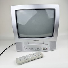 Y2K Toshiba MD13P1 13″ CRT TV DVD Combo Retro Gaming W/ Remote Tested Works EUC!
