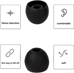 20 Pcs Universal Premium Ear Tips Silicone Replacement Earbud Earbuds
