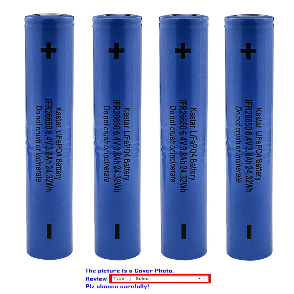 Kastar Battery for MagLite ML150LR(X) Rechargeable LED Fast-Charging Flashlight