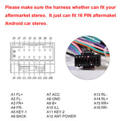 For Toyota Car Stereo Radio Power Harness ISO Adapter Support OEM JBL AMP 2024
