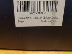 Douk Audio VU3 Dual Analog VU Meter 2-way Amplifier/Speaker Audio Switcher Box
