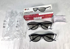 LG Cinema Glasses 3D #AG-F310 – 2 Pair of Glasses in 1 Box