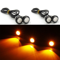 4 x New Amber LED Light For 2013-2014 Ford F150 Raptor Style Grille Light Kit