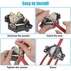 Durable Zinc Alloy Construction Distribution Block High Quality