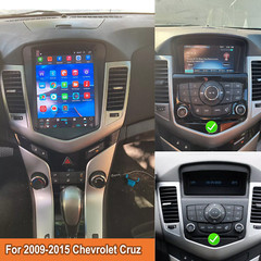 64GB For Chevy Cruze 2009-2015 Android 13 Car Stereo Radio 9.7″ GPS Navi Carplay