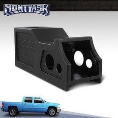 Fit For 07-13 Chevy Silverado GMC Sierra 12″ Center Console Subwoofer Sub Box
