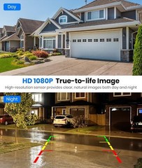 AUTO-VOX Solar3APlus Rechargeable Wireless Backup Camera Support Dual Channels