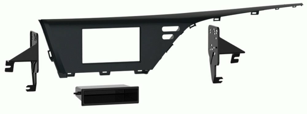 Metra 99-8266BLHG Double/Single DIN Dash Kit Dash Kit for 2018-2020 Toyota Camry