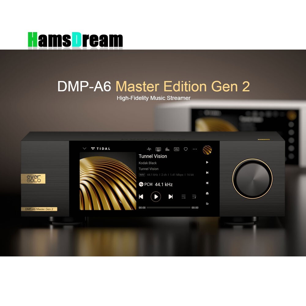 EVERSOLO DMP-A6 Master Edition Gen2 HiFi Audio Player Ultra-low Jitter Clock