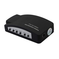 RCA to VGA AdapterComposite AV S-Video to VGA Converterfor HDTV Monitors Lapt…