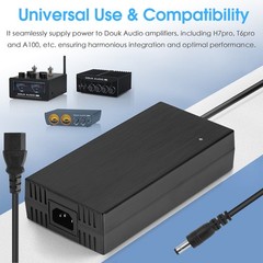 Douk Audio GaN 480W DC 48V10A Power Supply Adapter for Amplifier/Speaker/Monitor