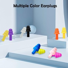 20 Pairs Ear Plugs for Sleeping Noise 1 Count (Pack of 20), Multicolor