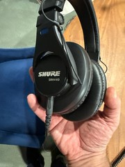 Shure SRH 440 Closed-Back Studio Monitoring Headphones – Perfect Condition Excel