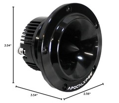 1″ 200 Watt 4-Ohm Neodymium Bullet Tweeters Apocalypse Pair Deaf Bonce