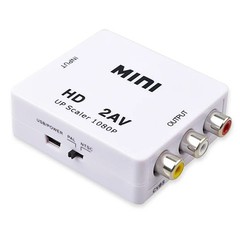 RCA AV to HDMI HD Converter Composite CVBS Audio Video Adapter Wii NES SNES