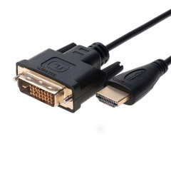 DVI-D to HDMI Video Cable 24+1 Pin Dual Link M/M 1.5F 3Ft 6Ft 10Ft 15Ft 25Ft (3F