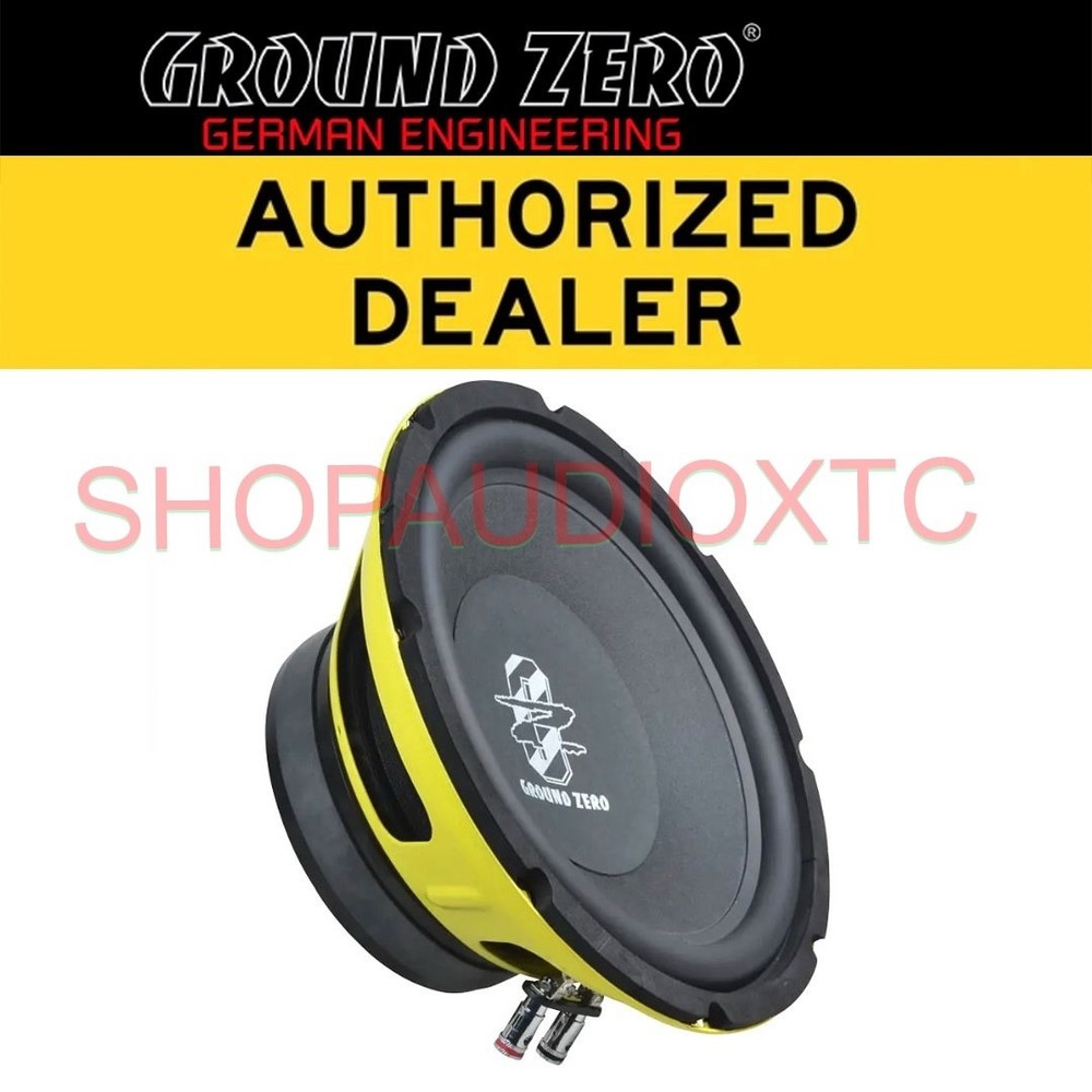 GROUND ZERO GZCK 250XSPL 250 mm / 10″ SPL midwoofer (SOLD PER PIECE) 200 WRMS