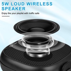 Portable Bluetooth Speaker for Bike, Mini Outdoor Travel Speakers, Wireless T…