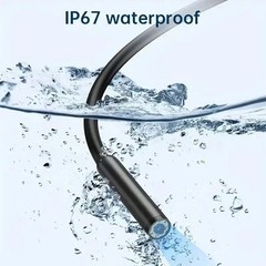 6LED USB Snake Endoscope Borescope HD Inspection Camera Scope For Android Type C