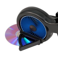 Digital Innovations SkipDr DVD & CD Manual Disc Repair System with Flexiwheel