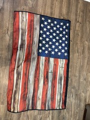 American Flag Outdoor Weather Proof TV Cover for 70 to 75 Inch TVs Heavy Duty