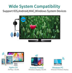 1080P HDMI Airplay Miracast WiFi Display Receiver Dongle For iPhone iPad Android