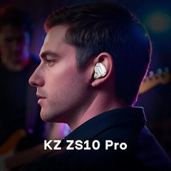 KZ ZS10 Pro 4BA+1DD 5 Driver In-Ear Hifi Metal Earphones With Detachable Cable