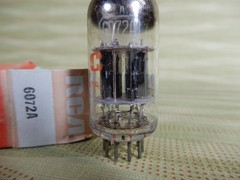 RCA Black Plate Support Rod 6072A Vacuum Tube Amplitrex Tested 117/119% Gm