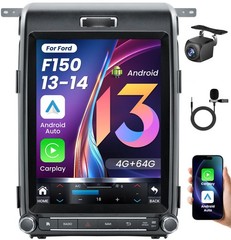 8Core 4+64G Android13 Car Stereo Radio CarPlay GPS Navi For 2013 2014 Ford F150