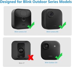 Metal and Plastic Mount for Blink Cameras