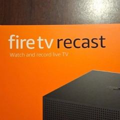 Amazon Fire TV Recast 500GB 2-Tuner HD OTA DVR Box with Wi-Fi, Black