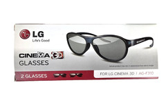 LG Cinema Glasses 3D #AG-F310 – 2 Pair of Glasses in 1 Box