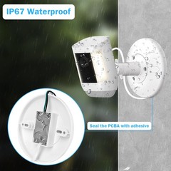 Hardwired Kit for Ring Cams (Outdoor Cam Plus, Stick Up Cam, Spotlight Cam Pr…