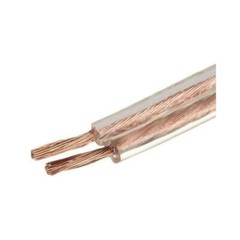 Raptor 40 ft 18 Gauge AWG Speaker Wire CK-SW40 Transparent 18/2 Car Audio 5 Pack