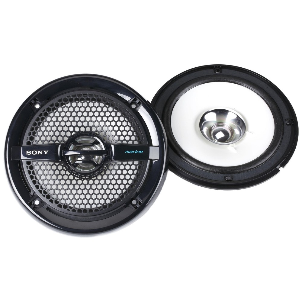 Sony XS-MP1611B 6.5 in (16 cm) Dual-Cone Marine Speaker (Pair) – Used Acceptable
