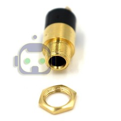 5 Pack HQ Gold Plated 3.5mm Stereo Female Audio Jack Connector Panel Mount
