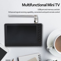 5 Inch Portable TV ATSC HD TFT LED Pocket Digital Television Mini TV 1080P