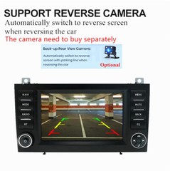 7″ Stereo Radio For Mercedes SLK200 SLK250 SLK300 SLK350 SLK55 R171 with Carplay