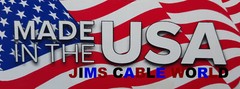 JIMS CABLE WORLD 6 Inch 1 Ft 2 Ft 3 Ft 4 Ft 5 Ft 6 Foot HD RG6 75Ω Coaxial Cable