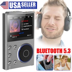 Digital HiFi MP3 Player W/ Bluetooth 5.3 Lossless DSD 256GB High Sound Quality *