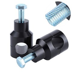 Handlebar Risers With Clamps, 25mm 1.0in Universal Circular Handlebar Riser