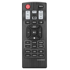 1 Replacement Remote Control For Black ABS Durable