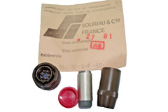 SOURIAU CONNECTOR – 85106J106P50 – PLUG / MALE / SIZE10 / 6WAY / SLDR LOT OF 1