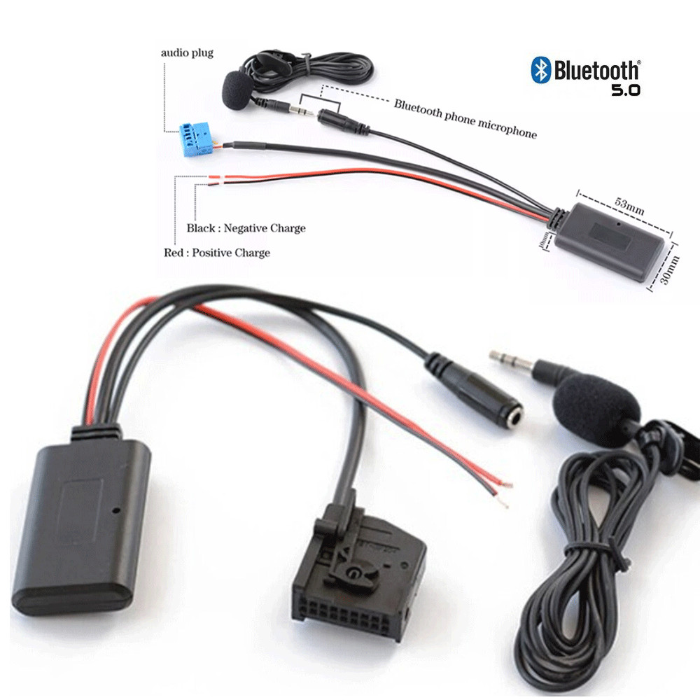 For Mercedes Benz Comand 2.0 APS W203 W209 W211 Bluetooth 5.0 Car Audio Adapter
